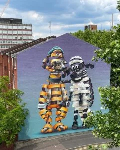 Incredible Bring the Paint street artwork