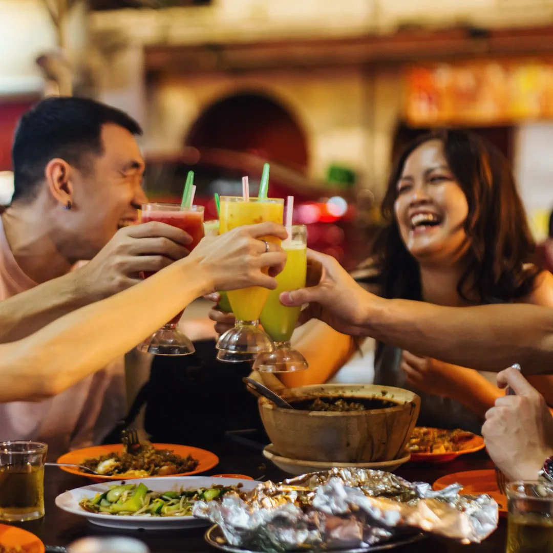 Students eating out in Nottingham