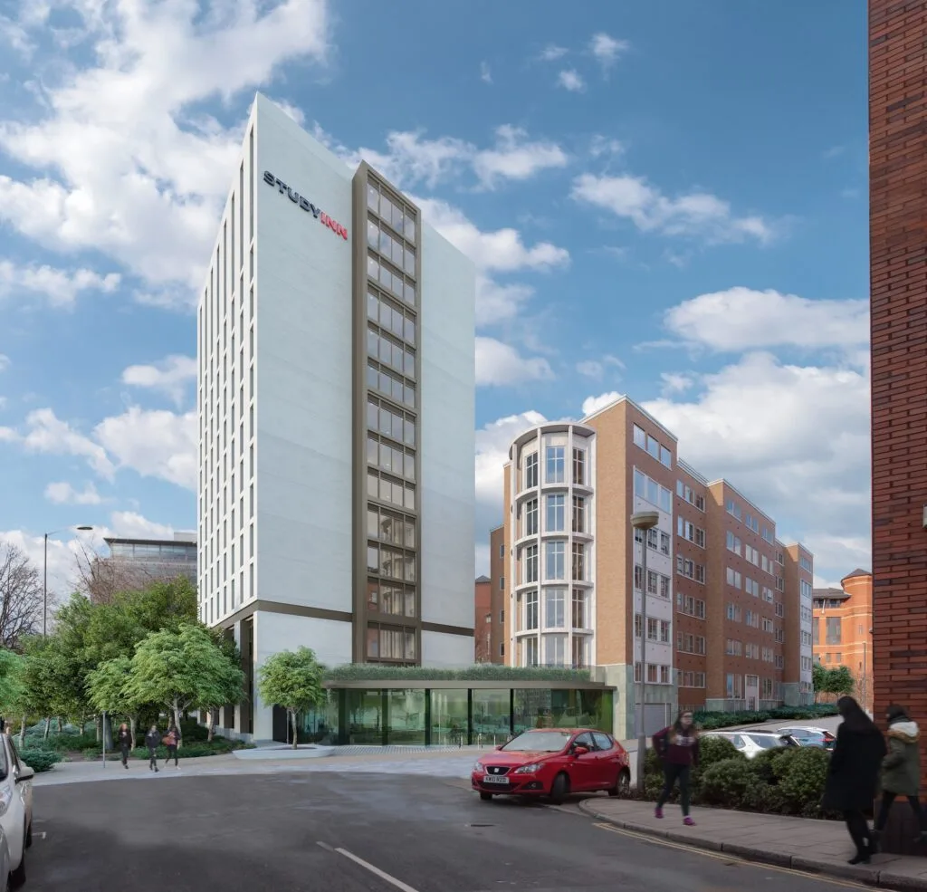 Study Inn Leeds building CGI image