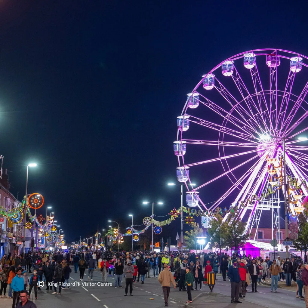 Leicester Christmas lights