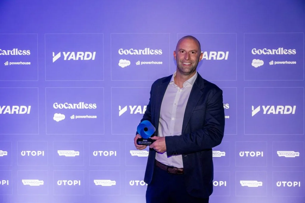 Matt Shakespeare, Study Inn's Managing Director Of Operations, receives Best In Class Award 2025