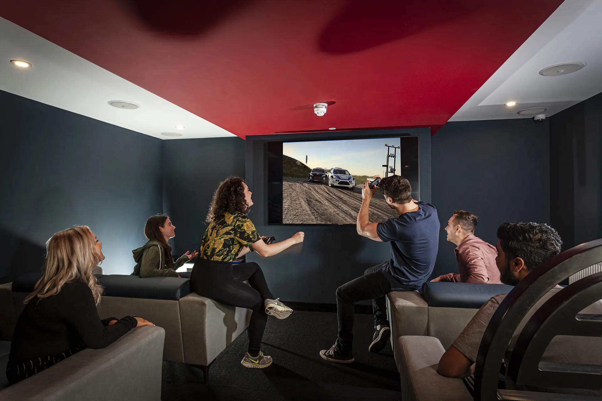 Cinema lounge at Study Inn